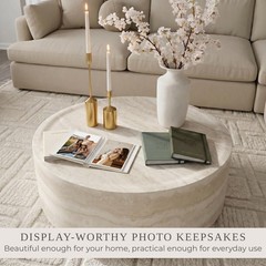 Beautiful Photo Album Set of 3 For 4×6 6.46 x 4.72 x 1.2 inches, Sage