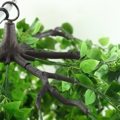 46″ Green Artificial Ivy Leaves Hanging Flower Chandelier Party Decorations