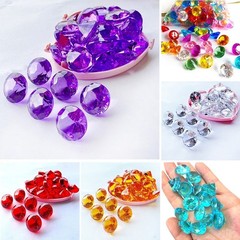 100Pcs 20MM for acrylic Diamond Gems Jewels Pirate Treasure Chest Hunt