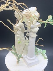 Vintage 1930’s Wedding Cake Topper Artistic Ornament #191