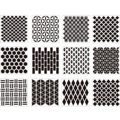 12 pcs Children s Early Educational Mandala Dotting DIY Painting Template Stenci