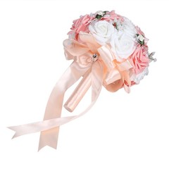 Artificial Bouquet Beautiful Simulation Flowers For Wedding Easy To Use