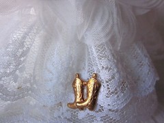 new Hortense B. Hewitt Western Bride Groom Cake Topper Country Flair Collection