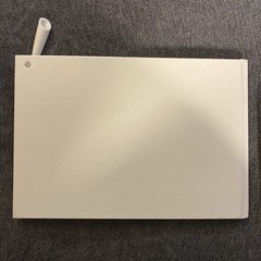 White Guest Book & Pen – Silver Script Wedding By CR Gibson READ