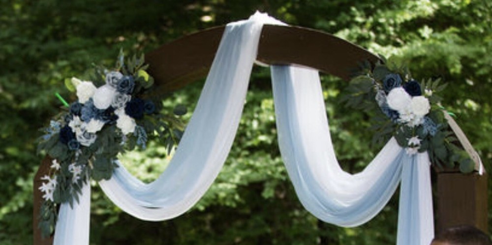 Navy Blue Wedding/Celebration Rustic/Glam Decorations- Used