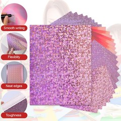 28 Holographic Cardstock Paper 8.5 x 11, 230GSM/85LB Metallic Cardstock Glitt…