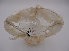 Vintage Bride & Groom Wedding Cake Topper or Wedding Shower Centerpiece