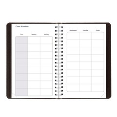 Blueline® Essential Academic Daily/Monthly Planner, August 2025 to July 202