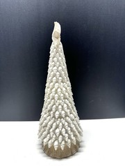 SEASHELL Topiary Tree Starfish Centerpiece Shore Ocean Shell Beach 13″