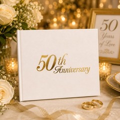 New Vintage 2005 Victoria Lynn Guest Book Anniversary 50th Keepsake Gift