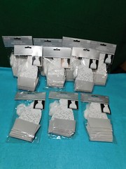 Group of 10 Wedding Favor Treat Boxes Assemble and Fill 100 Boxes Total NEW
