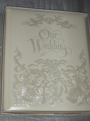 Hallmark Our Wedding Photo Keepsake Album Guest Book Embossed Love Birds Flowers