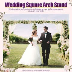 6M x 3M Heavy Duty Wedding Backdrop Stage Stand Pipe & Drape Kit Curtain Frame