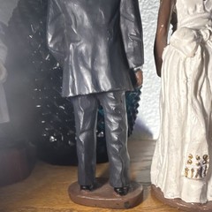 Vintage African American Wedding Cake Topper K’s Collection Style Afrocentric