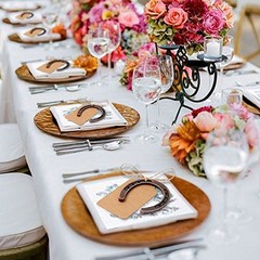 30PCS Good Lucky Horseshoe Wedding Favors for Guests, Vintage Craft Metal