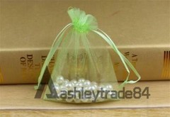 100Pcs Organza Wedding Party Favor Gift Candy Sheer Bags Jewelry Pouch