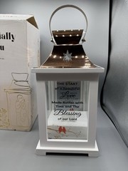 Gift for Wife & Husband Best Anniversary Birthday Wedding Gift Lantern NEW