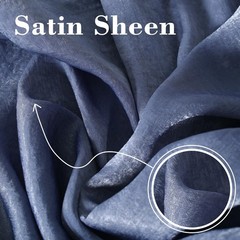 9.6 Feet x 10 Feet Dusty Blue Silky Soft Curtain Wedding Backdrop Drapes, Sli…