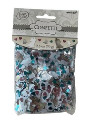 Wedding Bride Groom Hearts Bells Confetti Sprinkles Wedding Table Decorations