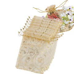 Organza Gift Bags for Jewelry, Wedding Favors, Party Candy Bag