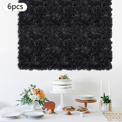 6PCS 60*40cm Artificial Flower Wall Panels for Gardens Parties Decor Backdrop US