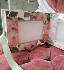Vintage Shabby Chic Roses Wedding Album And Journal