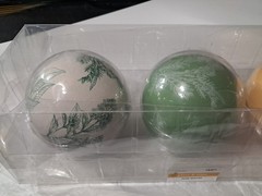 Jo Ann Place & Time Collection NIP Picnic Weather 3 Ceramic Ball Table Decor