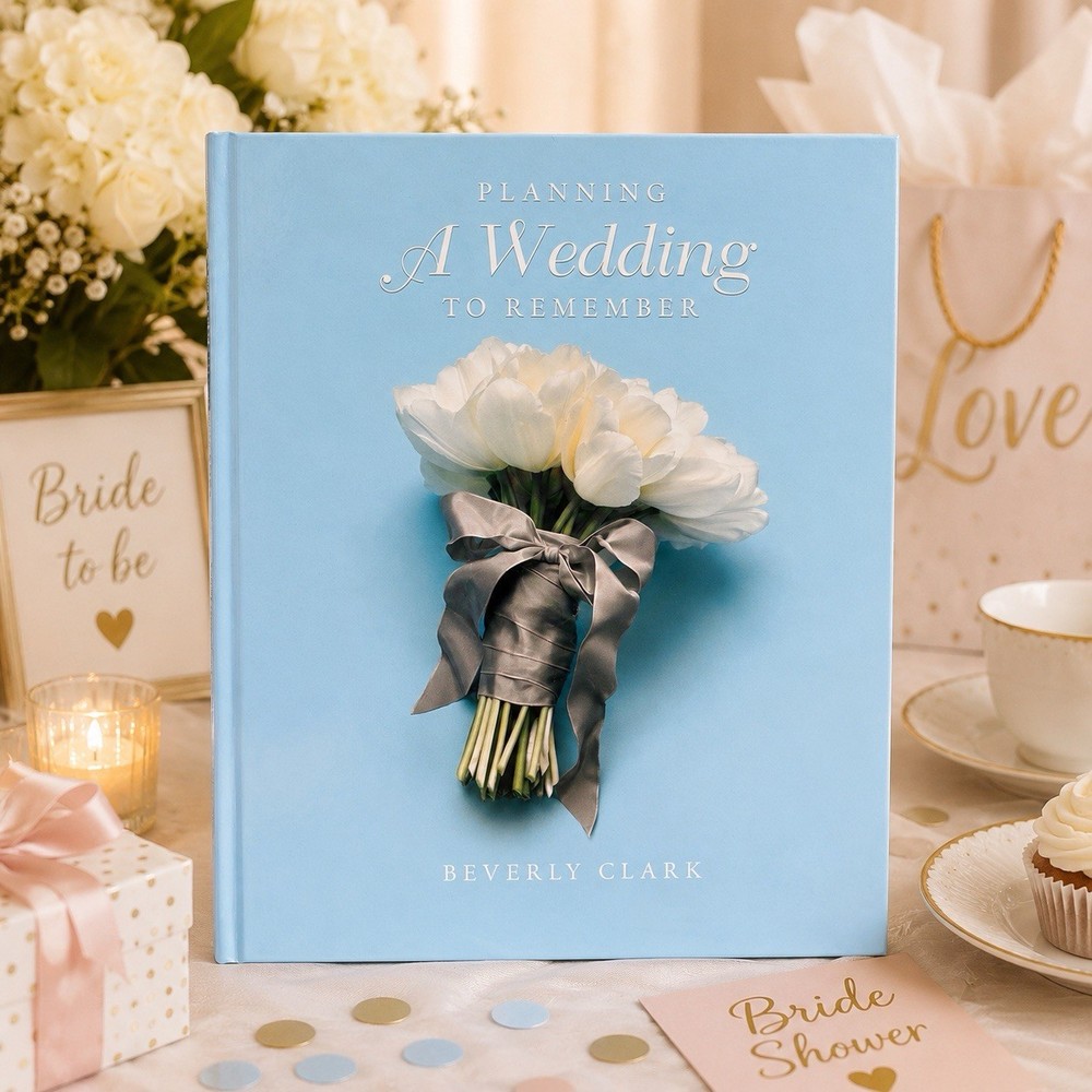 Vintage 2002 Beverly Clark Wedding Planner Book Organizer Bridal Shower Gift