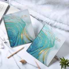 2027-2028 Monthly Planner – Jan. 2027 to Dec. 2028, 9″ x 11″, Spiral Bound Wi…