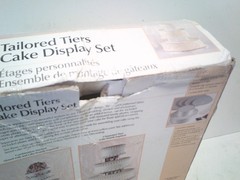 New In Worn Box Wilton Tailored Tiers Cake Display Set FREE SHIPPING