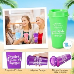 15 Set Employee Appreciation Gifts Bulk Thank You Cups Tumblers 16 oz Team