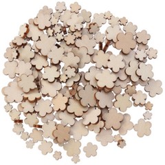 Wooden Mini Hearts/Stars/Round Wedding Table Spread Decor DIY Ornaments