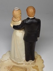 Vintage Wedding Cake Topper 5″ Approx New Zealand