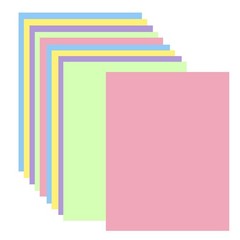 30 Sheets Easter Pastel Cardstock 8.5×11 Inch,5 Colors 250GSM/90lb Thick Craf…