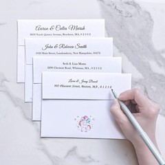 Winlyn 1000 Pcs White A2 Invitation Envelopes, Peel 1000 White,