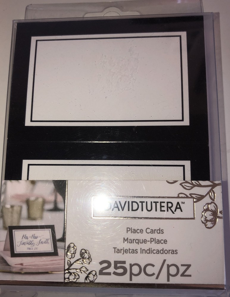 david tutera 25 piece cards