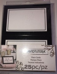 david tutera 25 piece cards