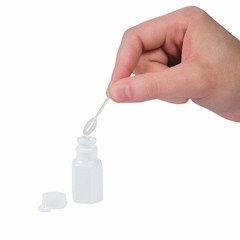 Hexagon White Mini Bubble Bottles – Toys – Wedding – Party Favors – 48 Pieces