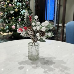 Hosley Set of 4 Mid Century Modern Glass Diffuser Bottles 4 4″ High, Silver