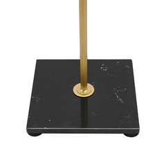 2Pcs 0-63″ Adjustable Gold Steel/Marble Floor Easel Stand For Decorative Display
