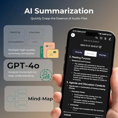 FoCase Note AI Voice Recorder, Transcribe & Summarize, Translation, APP