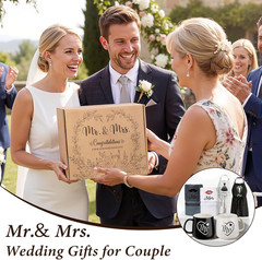 Wedding Gifts for Couples, Bridal Shower Gift for Bride to Be, Engagement Gifts