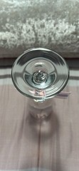 Elegant Bride and Groom Champagne Flutes Set of 2 with Pink Accents for Wedding