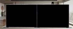 QUICK BACKDROP KIT 8 FT TALL x 10 FT – 50 FT WIDE PIPE WITH DRAPE (BLACK DRAPES)