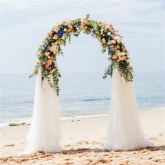 Dreamy Wedding Arch Solid Metal Frame Huge Garden Bridal Party Decoration Arbor