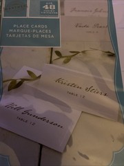 Printable Gartner Studios Ivory Pearl Place Cards 48 Count. New, Set Of 2.