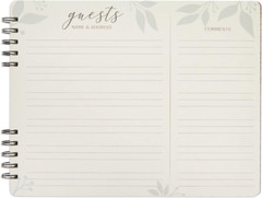 Rustic Style Wooden Guest Book – Wedding Reception, Bridal Shower, Baby Shower,