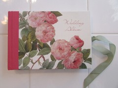 Vintage Shabby Chic Roses Wedding Album And Journal