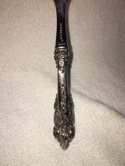 Wallace Baroque Silverplated Bridal Cake Server Fancy & Floral – Mint!