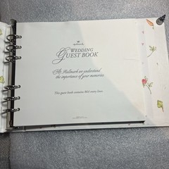 HALLMARK “Our Guests” Wedding Book